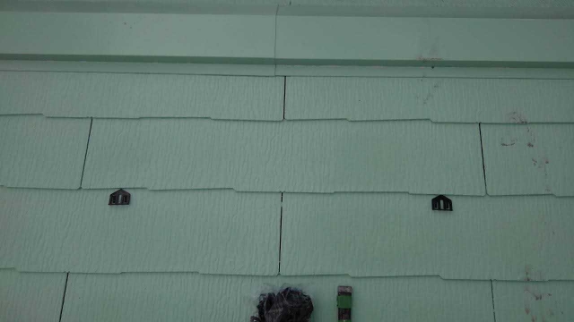 化粧スレートの屋根塗装における縁切り・タスペーサーとは？ (1)
