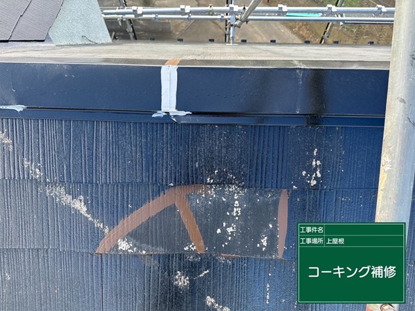 埼玉県春日部市・S様邸|屋根塗装・雨漏り補修(棟板金交換工事) (7)